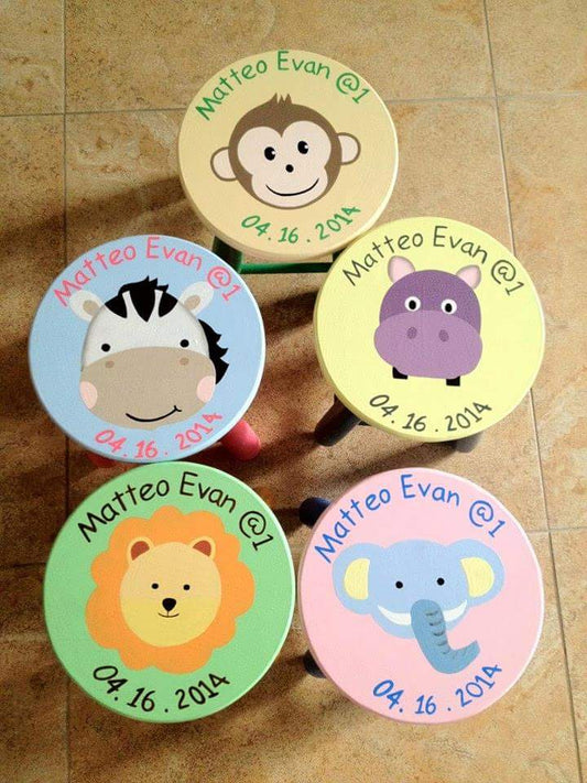 Safari Kiddie Stools