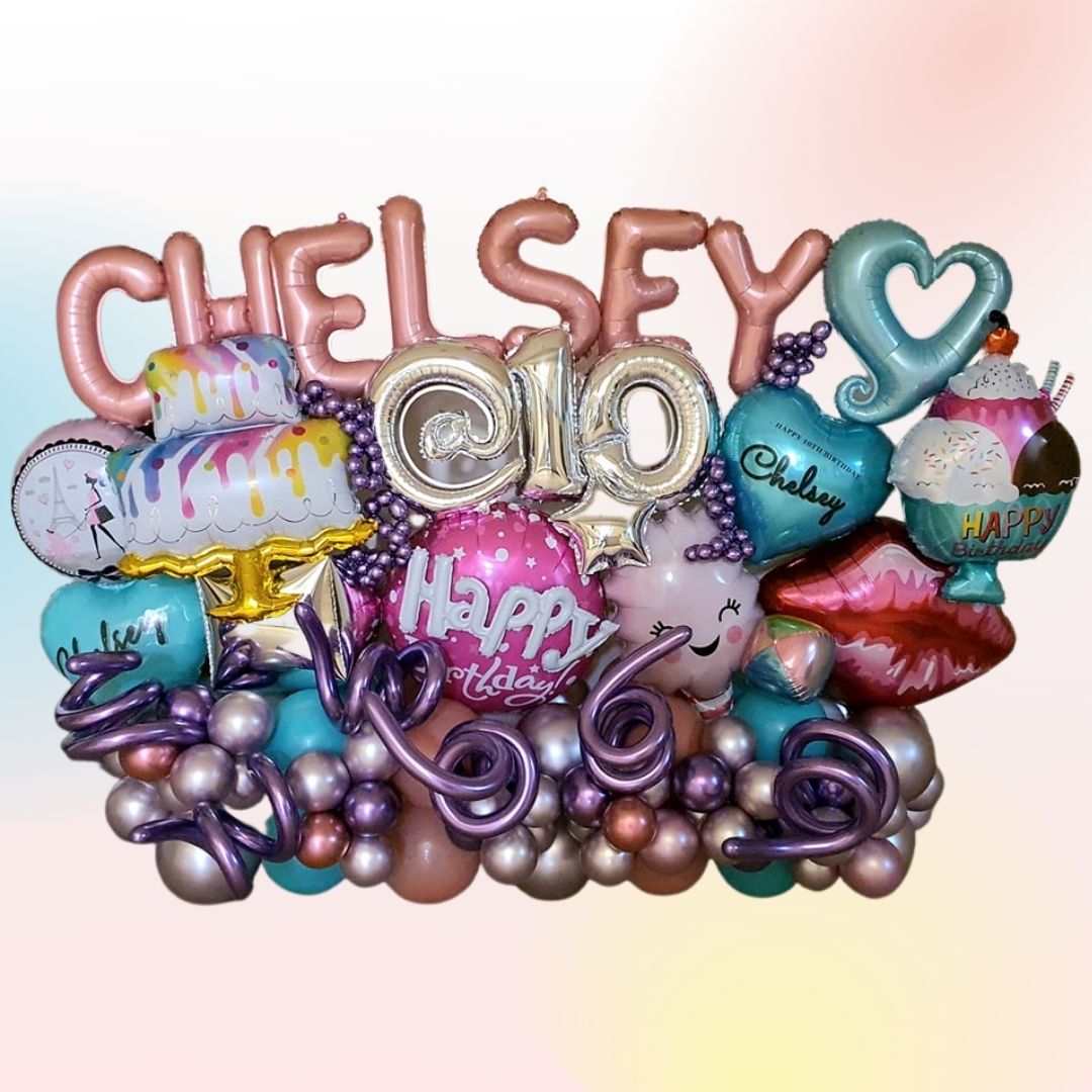 Balloon Bouquet for Little Ladies