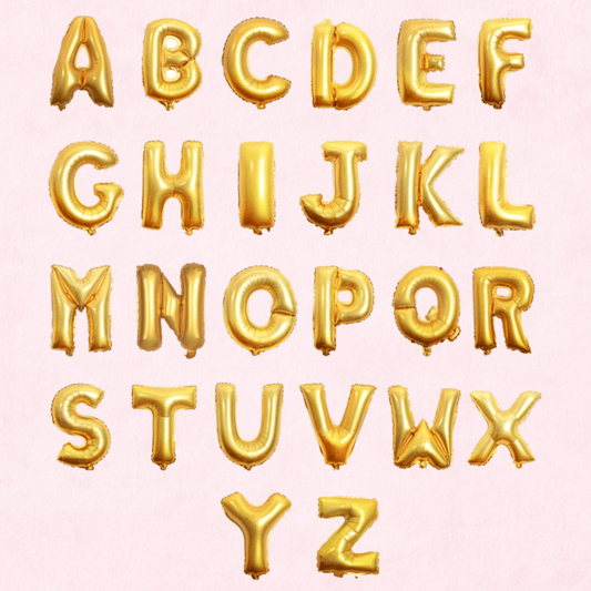 Letter Mylars 16 Inch