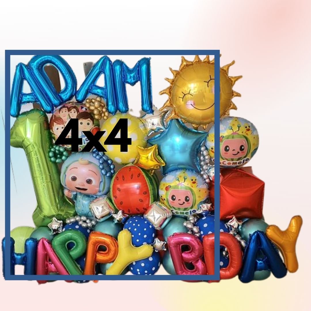 Cocomelon Balloon Bouquet