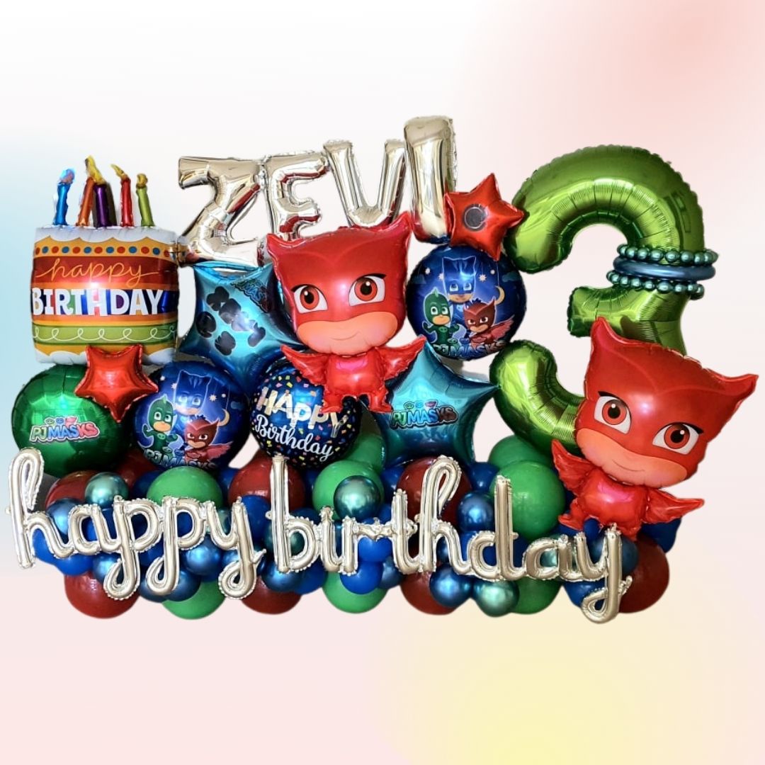 PJ Mask Balloon Bouquet
