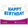 Happy Birthday Balloon Banner