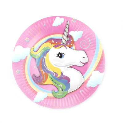 Unicorn Paper Plate 10pcs