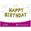 Happy Birthday Balloon Banner