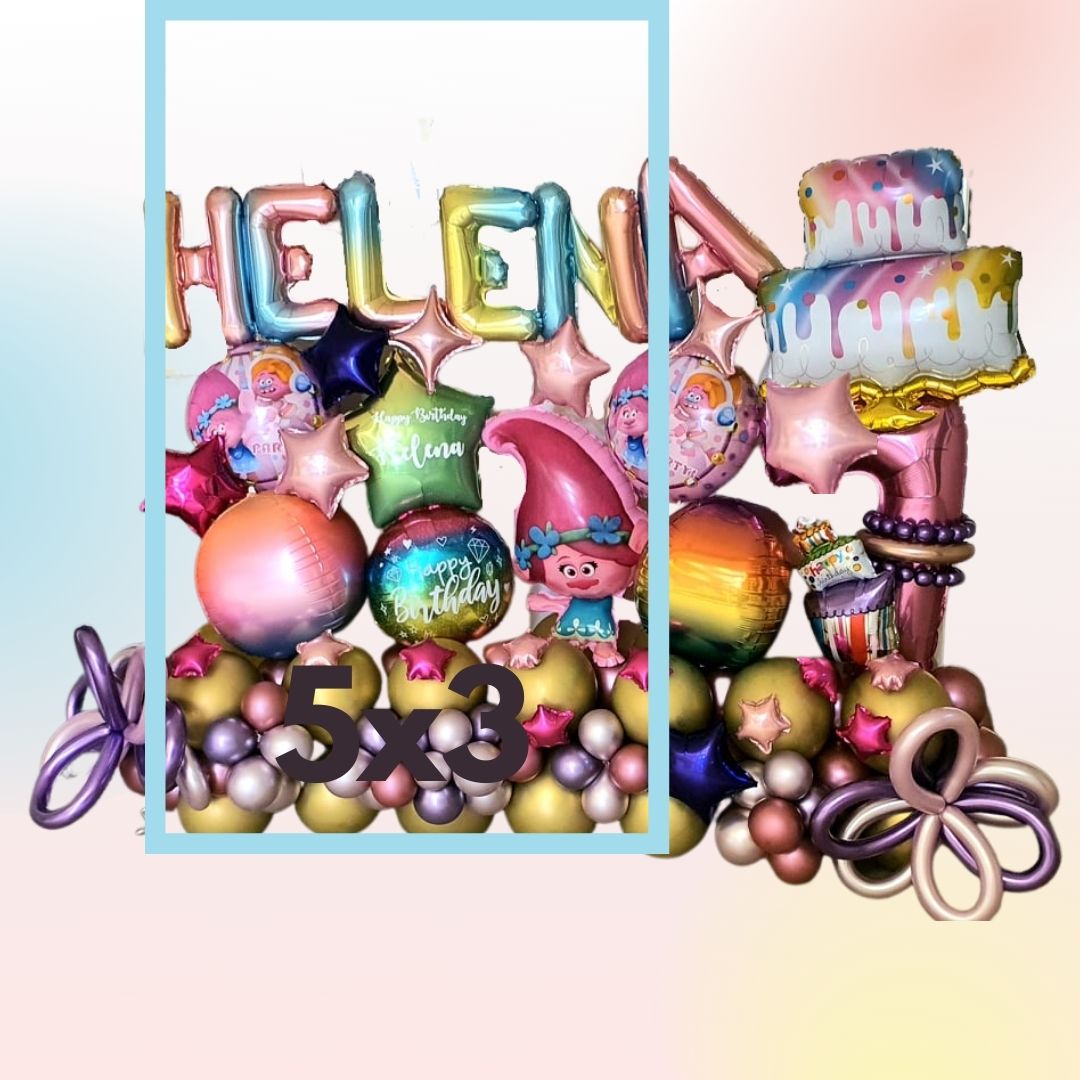 Trolls Balloon Bouquet