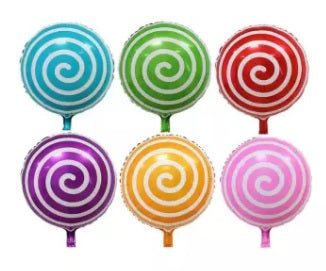 Swirl Mylar 10pcs